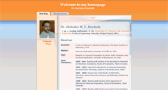 Desktop Screenshot of abushofa.net.ly